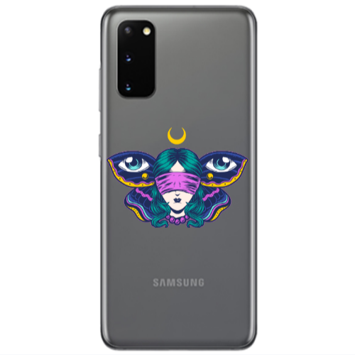 Samsung S20 Eye in my ear Transparent Silicone TPU Θήκη