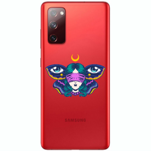 Samsung S20 FE Eye in my ear Transparent Silicone TPU Θήκη