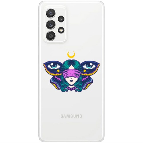 Samsung A33 Eye in my ear Transparent Silicone TPU Θήκη