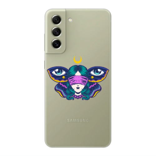 Samsung S21 PLUS Eye in my ear Transparent Silicone TPU Θήκη