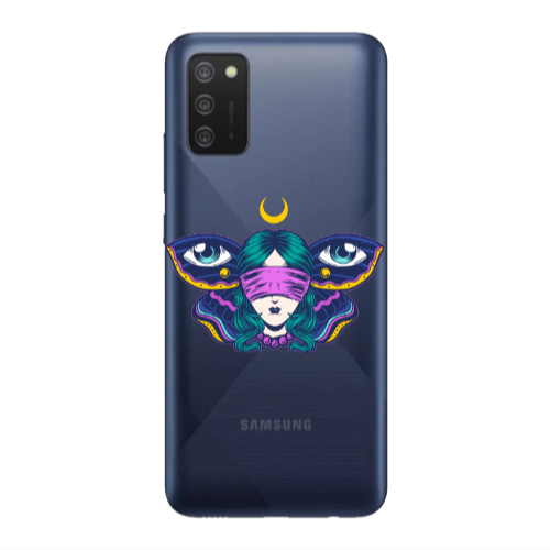 Samsung A03S Eye in my ear Transparent Silicone TPU Θήκη