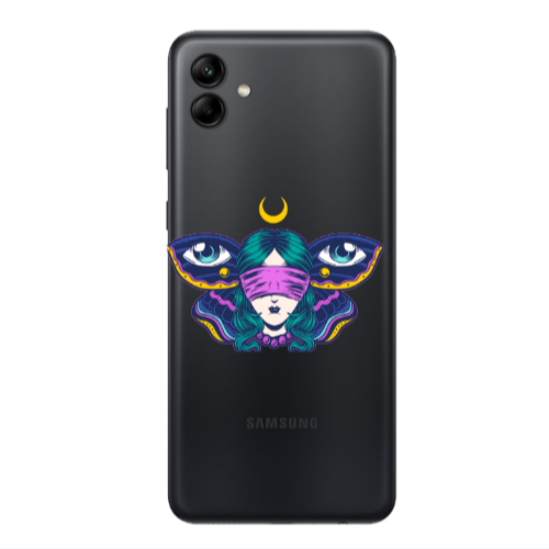 Samsung A04 Eye in my ear Transparent Silicone TPU Θήκη
