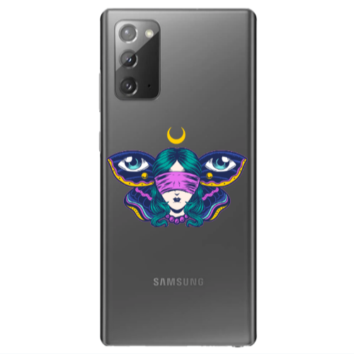 Samsung Note 20 Eye in my ear Transparent Silicone TPU Θήκη
