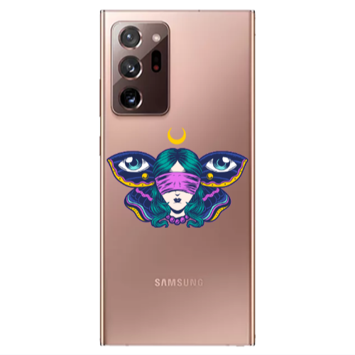 Samsung Note 20 Ultra Eye in my ear Transparent Silicone TPU Θήκη