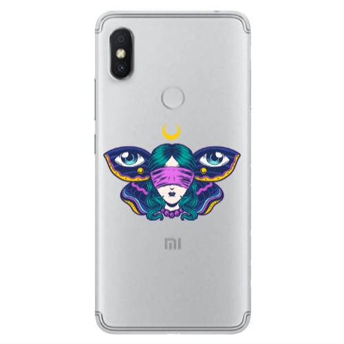 Xiaomi Redmi S2 Eye in my ear Transparent Silicone TPU Θήκη