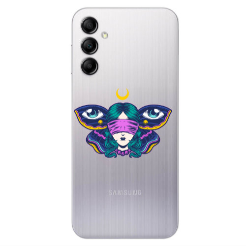 Samsung A24 Eye in my ear Transparent Silicone TPU Θήκη