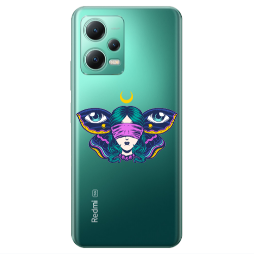 Xiaomi Redmi Note 12 Pro 5G Eye in my ear Transparent Silicone TPU Θήκη