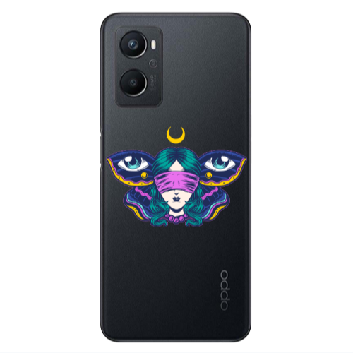 Oppo A 96 Eye in my ear Transparent Silicone TPU Θήκη