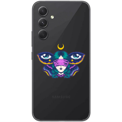 Samsung Galaxy A25 Eye in my ear Transparent Silicone TPU Θήκη