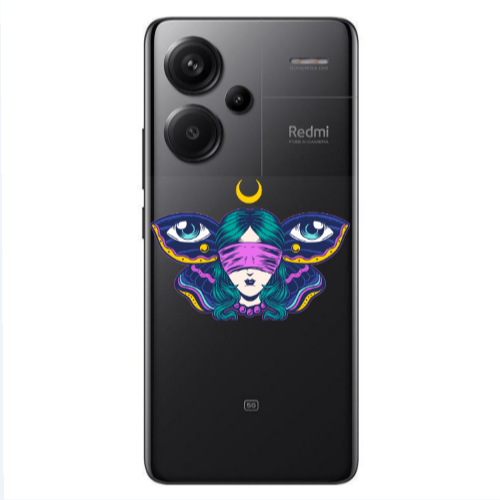 Xiaomi Redmi Note 13 Pro+ 5G  Eye in my ear Transparent Silicone TPU Θήκη