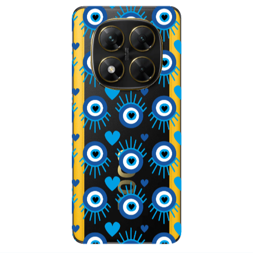 Xiaomi Poco X7 Heart Eye Transparent Silicone TPU Θήκη