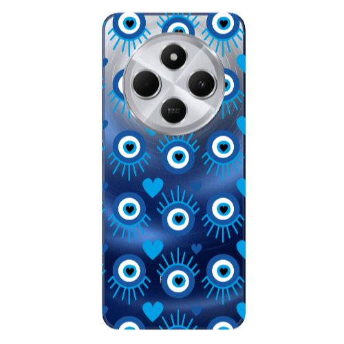 Xiaomi Redmi 14c Heart Eye Transparent Silicone TPU Θήκη