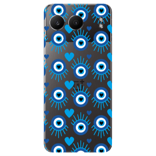 Oneplus Nord 4 Heart Eye Transparent Silicone TPU Θήκη