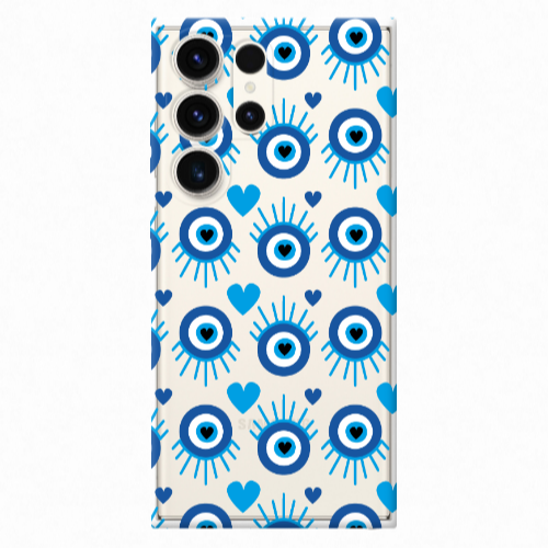 Samsung S25 Ultra Heart Eye Transparent Silicone TPU Θήκη