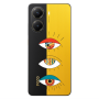 Xiaomi Poco X7 Pro 3 different eyes Transparent Silicone TPU Θήκη