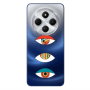 Xiaomi Redmi 14c 3 different eyes Transparent Silicone TPU Θήκη