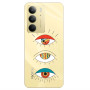 Realme C 75 3 different eyes Transparent Silicone TPU Θήκη