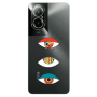 Realme C67 3 different eyes Transparent Silicone TPU Θήκη