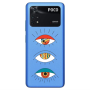 Xiaomi Poco M4 Pro 4G 3 different eyes Transparent Silicone TPU Θήκη
