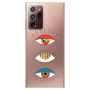 Samsung Note 20 Ultra 3 different eyes Transparent Silicone TPU Θήκη