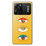 Xiaomi Poco X5 Pro 3 different eyes Transparent Silicone TPU Θήκη