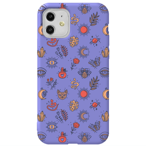 Apple iPhone 11  Magic potion Purple Colored Silicone TPU Θήκη