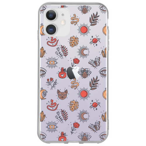 Apple iPhone 12 Magic potion Transparent Silicone TPU Θήκη