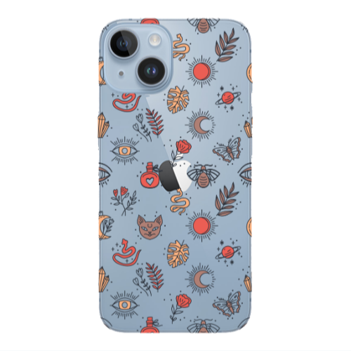 Apple iPhone 14  Magic potion Transparent Silicone TPU Θήκη