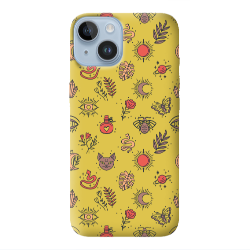Apple iPhone 14 Plus Magic potion Yellow Colored Silicone TPU Θήκη