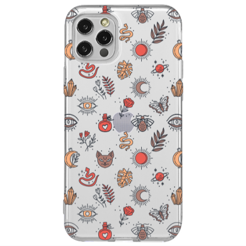 Apple iPhone 12 Pro Magic potion Transparent Silicone TPU Θήκη