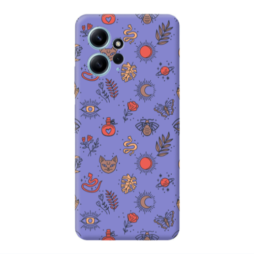 Xiaomi Redmi Note 12 4G Magic potion Purple Colored Silicone TPU Θήκη