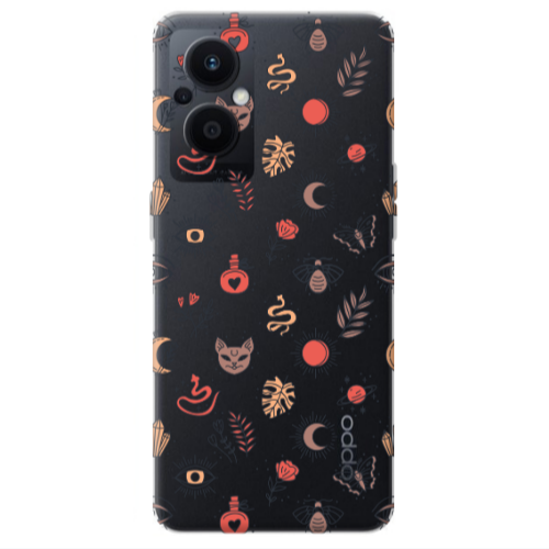 Oppo Reno 7 Lite Magic potion Transparent Silicone TPU Θήκη