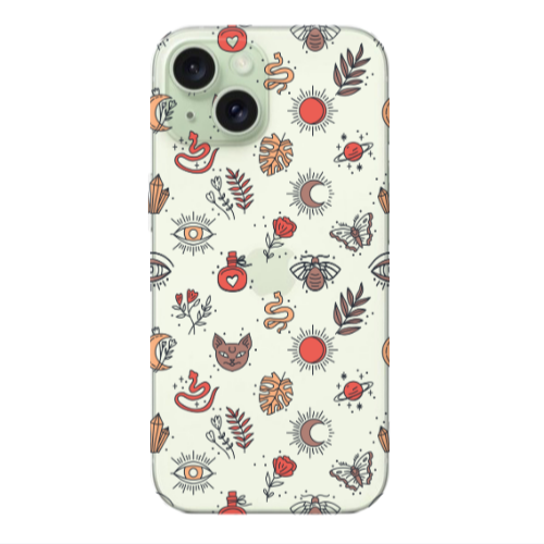 Apple iPhone 15 Magic potion Transparent Silicone TPU Θήκη