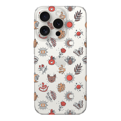 Apple iPhone 15 Pro Max Magic potion Transparent Silicone TPU Θήκη