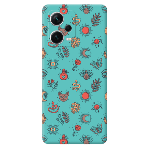 Xiaomi Poco X5 Magic potion Turquoise Colored Silicone TPU Θήκη