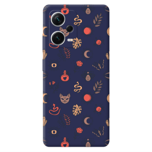 Xiaomi Poco X5 Magic potion Dark blue Colored Silicone TPU Θήκη