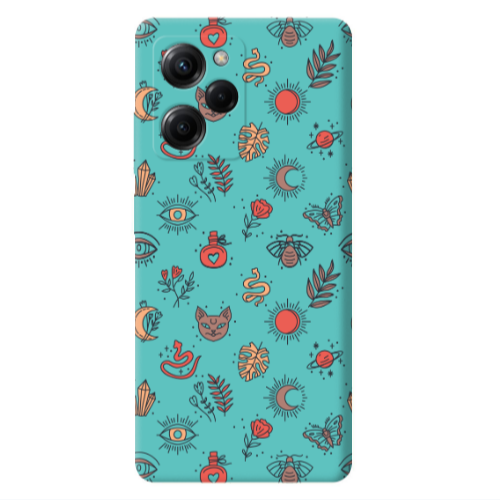 Xiaomi Poco X5 Pro Magic potion Turquoise Colored Silicone TPU Θήκη