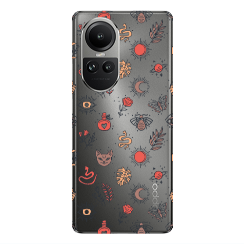 Oppo Reno10 5G Magic potion Transparent Silicone TPU Θήκη