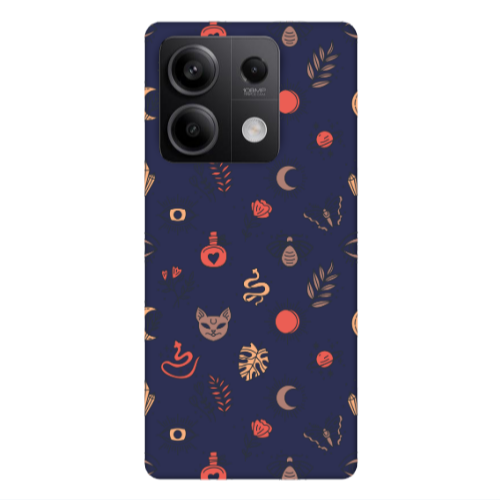 Xiaomi Redmi Note 13 5G Magic potion Dark blue Colored Silicone TPU Θήκη