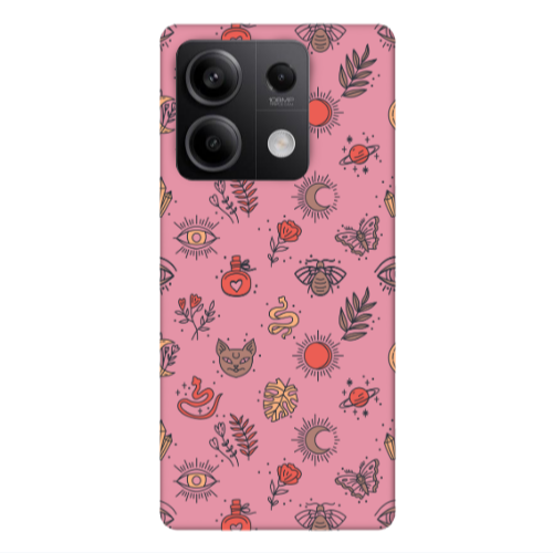 Xiaomi Redmi Note 13Pro 5G Magic potion Pink Colored Silicone TPU Θήκη