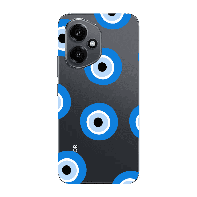 Honor Magic 400 Evil eyes beads Transparent Silicone TPU Θήκη