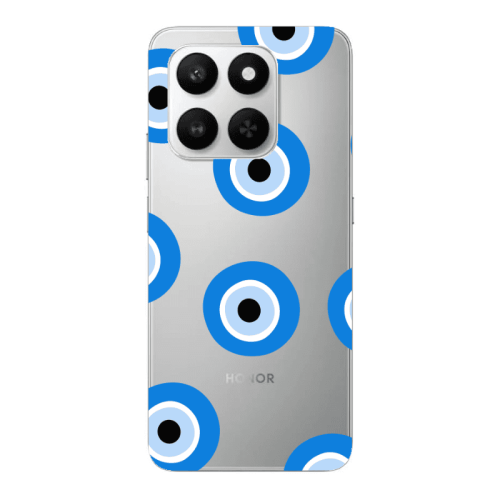 Honor Magic 400 Smart Evil eyes beads Transparent Silicone TPU Θήκη