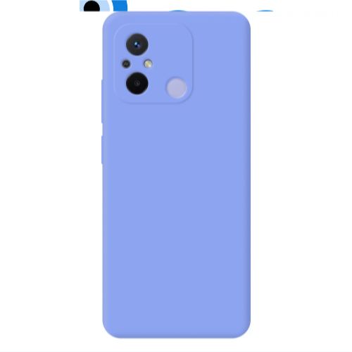 Xiaomi Redmi 12C Evil eyes beads Light Purple Colored Silicone TPU Θήκη