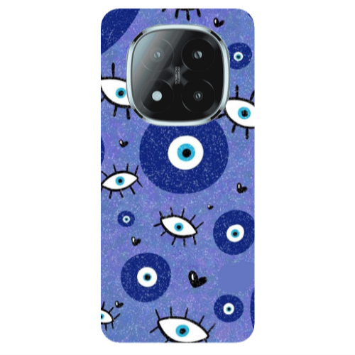 Xiaomi Redmi Note 14 Pro + 5g Black hearted Transparent Silicone TPU Θήκη