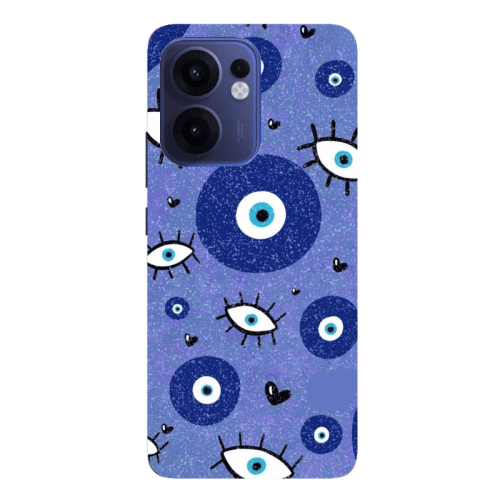 Oppo Reno13 FS Black hearted Transparent Silicone TPU Θήκη