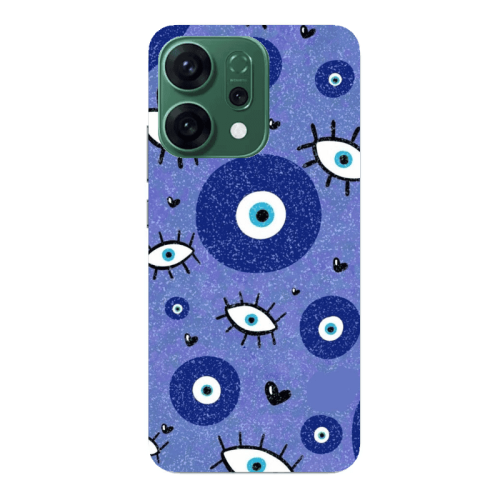 Oppo RENO 14 Black hearted Transparent Silicone TPU Θήκη