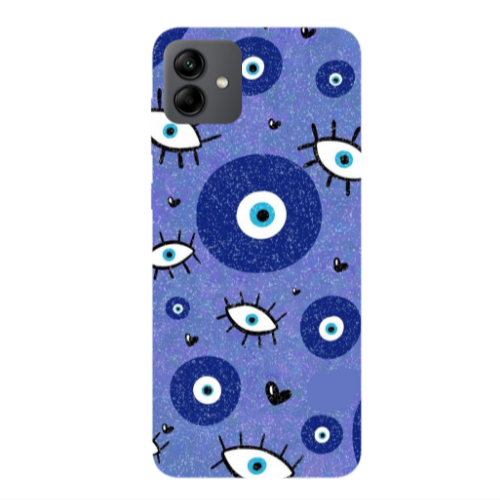 Samsung A04 Black hearted Transparent Silicone TPU Θήκη