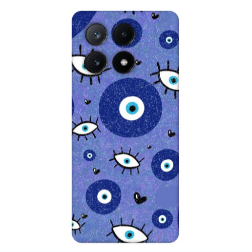 Xiaomi Poco X6Pro 5G Black hearted Transparent Silicone TPU Θήκη