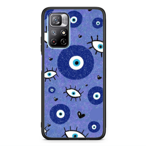 Xiaomi Poco M4 Pro 5G Black hearted Black Glossy Θήκη