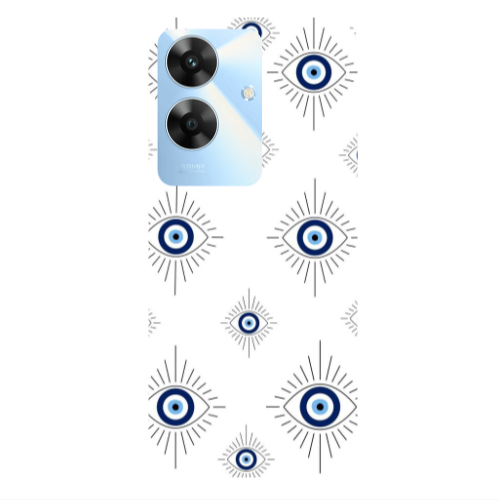 Realme Note 60 Bright eye Transparent Silicone TPU Θήκη
